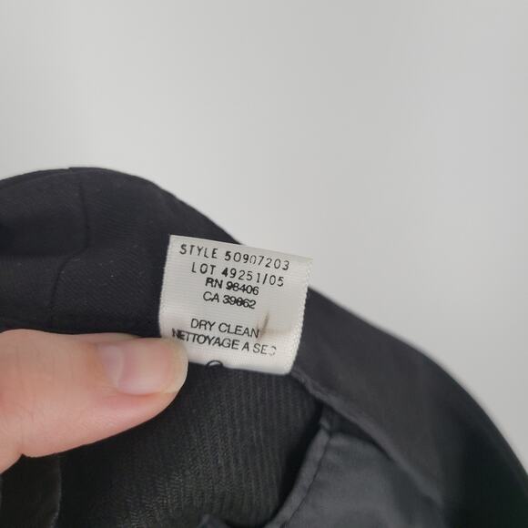 Theory Black Bootcut Mid Rise Pants 6 - Picture 12 of 12